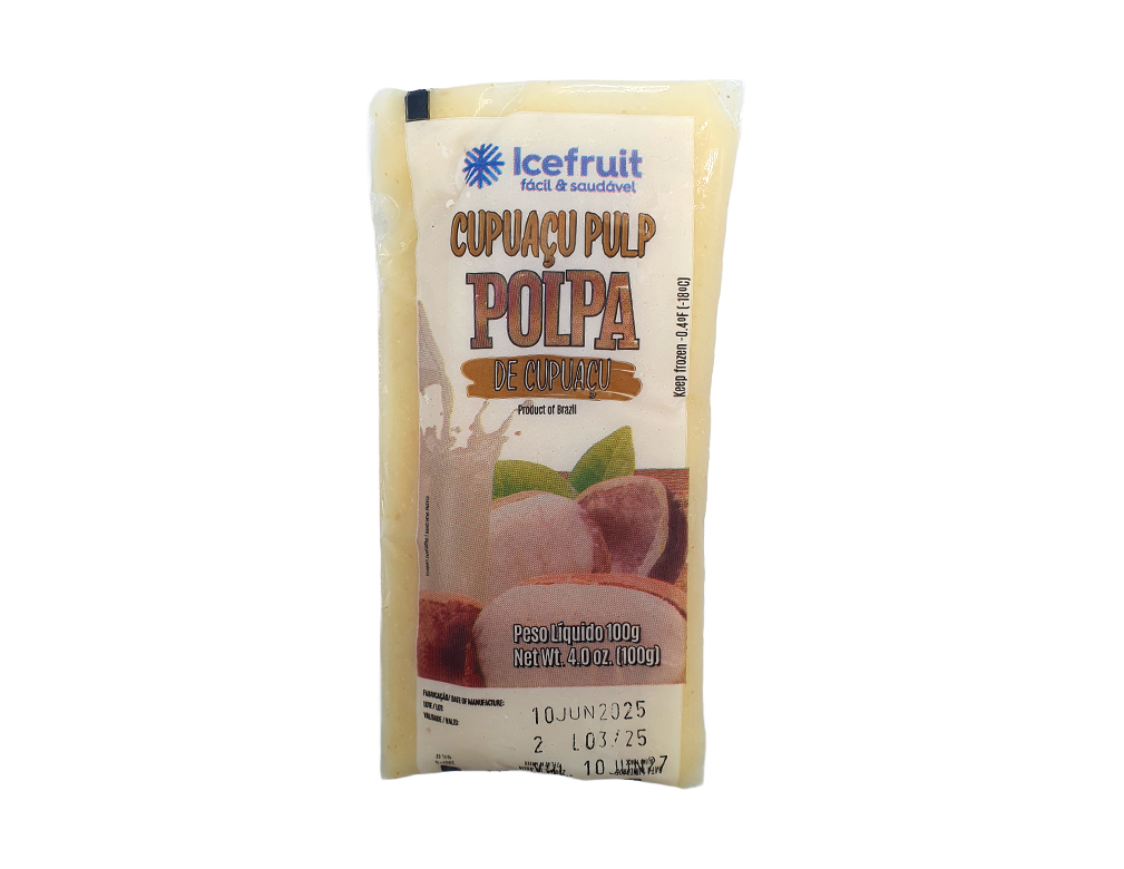 POLPA DE CUPUAÇU CONGELADA ICEFRUIT 100 G (CX 20 UN)